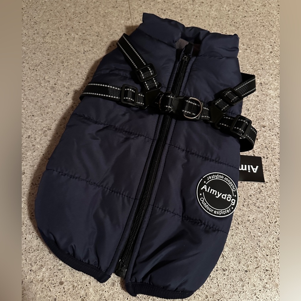 NWT Dog (Furbaby) winter jacket.  Size large.